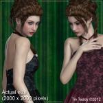 Digital Clip Art Elegant Ladies Contessa - Clipart..