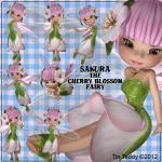 Fairy Digital Clip Art Sakura Cherry Blossom For..
