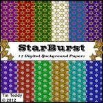 Starburst Digital Backing Papers