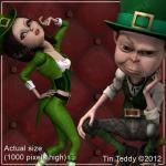 Irish Leprechauns Digital Clip Art For..