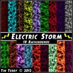 Electric Storm Digital Papers - 18 Lightning..